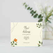 ユーミニマルカリ葉・ズ・グリーンリー ポストカード (スタンド正面)