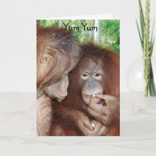 ユームユムハッピーバースデートリート カード (正面)