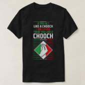 ユーモおもしろいーイタリアン引用文スラングおもしろいイタリアことわざ Tシャツ (デザイン正面)