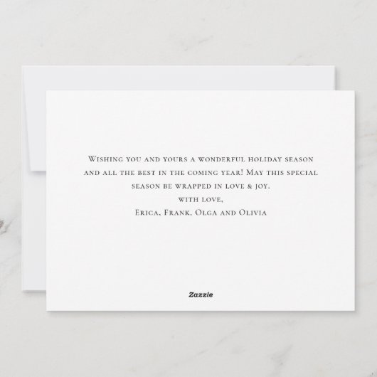 ユーモアあふれるかわいいサンタの小人たち クリスマス (裏面)