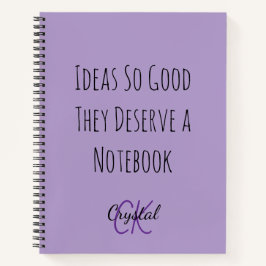 ユーモアあふれるアイデアをノートに ノートブック