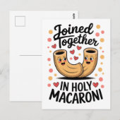 ユーモアあふれるウェディング・結婚・婚約 ポストカード (正面/裏面)