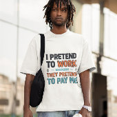 ユーモアあふれるオフィスギフト 笑えるジョーク - オフィスユーモア Tシャツ