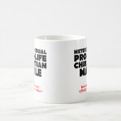 ユーモアあふれるキリスト教マグカップ コーヒーマグカップ (中央)