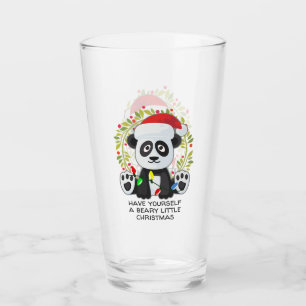 ユーモアあふれるクリスマスの歌 パンダ タンブラーグラス