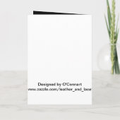 ユーモアあふれるゴシック スチームパンクのスケルトン 招待状 (裏面)