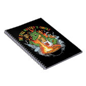 ユーモアあふれるドラゴン BBQ マスター グリル カートゥーン ノートブック (右側)