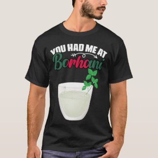 ユーモアあふれるバングラデシュ料理Borhani ビンテージ Tシャツ