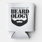 ユーモアあふれるヒゲ学教授 缶クーラー (正面)