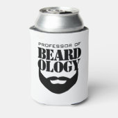 ユーモアあふれるヒゲ学教授 缶クーラー (缶裏面)