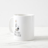 ユーモアあふれるビジネスグース オフィス コーヒーマグカップ (正面左)