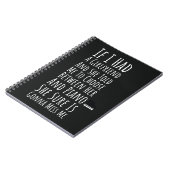 ユーモアあふれるピアニストのためのギフト 男性 ピアノ演奏者 ティーンの少年たちへのプレゼント ノートブック (左側)