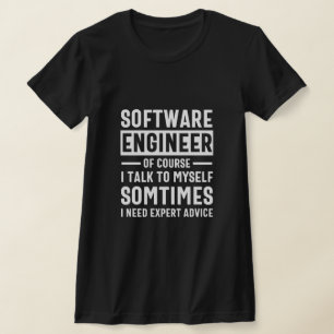 ユーモアあふれるプログラミングソフトウェアエンジニアへのプレゼント Tシャツ