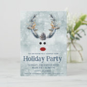 ユーモアあふれるボヘミアンピン cone リンデンブルドのホリデー社 招待状 (スタンド正面)