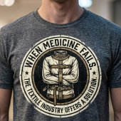 ユーモアあふれるメンタルヘルスTシャツ 約束された拘束服 Tシャツ