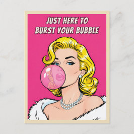 ユーモアあふれるレトロ ヴィンテージ フレンエミー ユーモア ポップアート ポストカード