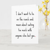 ユーモアあふれる友達またはバレンタインカード カード (黄色い花)