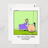 ユーモアあふれる回復祝いポストカード ポストカード (正面/裏面)