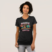 ユーモアあふれる国際女性デーのTシャツ Tシャツ (正面フル)