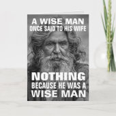 ユーモアあふれる婚約の挨拶カード カード (正面)