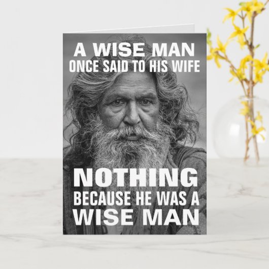 ユーモアあふれる婚約の挨拶カード カード (黄色い花)