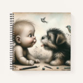 ユーモアあふれる子供の行動 ノートブック (正面)