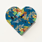 ユーモアあふれる子供向けキャラクター ノートブック (裏面)