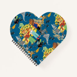 ユーモアあふれる子供向けキャラクター ノートブック