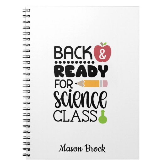 ユーモアあふれる学校向けのギフト ノートブック (正面)