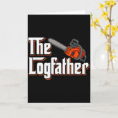 ユーモアあふれる木の手入れ I 林業 ツリーメンテナンス カード (黄色い花)