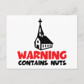 ユーモアあふれる無神論者 ポストカード (正面)