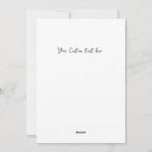 ユーモアあふれる父の日ギフト - パパ | 小さな娘 シーズンカード (裏面)