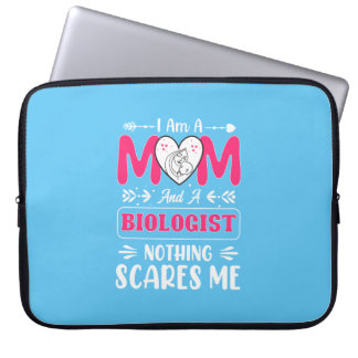 ユーモアあふれる生物学者ママ、生物学者ママのおもしろさ ラップトップスリーブ