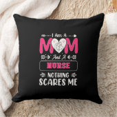 ユーモアあふれる看護師ママ、看護師ママの面白い名言 クッション (ブランケット)