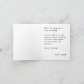 ユーモアあふれる経済危機と関税のブラックジョーク 悪い経済状況 シーズンカード (内部)