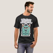 ユーモアあふれる言葉 Tシャツ (正面フル)
