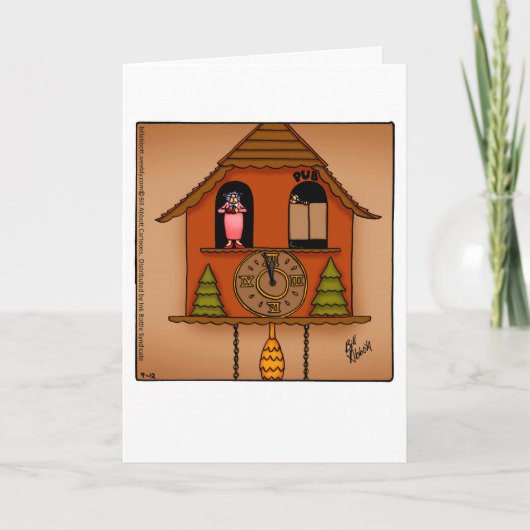 ユーモアあふれる記念日カード 「スペクティクルズ」 カード (正面)