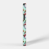 ユーモアあふれる雪だるま iPhoneケース (右側面)