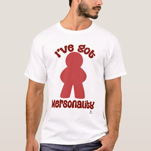 ユーモアあふれる駒の個性表現 Tシャツ (正面)
