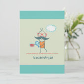 ユーモアあふれる髭の大きな細菌学者 招待状 (スタンド正面)