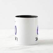 ユーモアあふれる60歳の誕生日 マグカップ (中央)