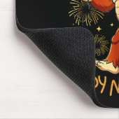 ユーモアあふれる2026年おめでとうビッグフット愛好家の新年 マウスパッド (コーナー)