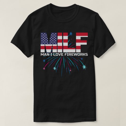 ユーモアあふれる7月4日ギフトアイデア Tシャツ (デザイン正面)