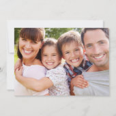 ユーモアあふれる レアな 落ち着いた いつだって 明るい フォト シーズンカード (裏面)