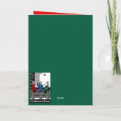 ユーモアあふれる「新しい目標には年齢は関係ない」カード カード (裏面)