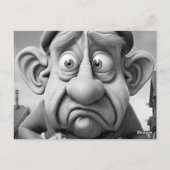 ユーモアあふれる 永遠の若さの節目 誕生日 ポストカード (裏面)