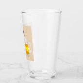 ユーモアあふれる「Sip Happens」ピントグラス タンブラーグラス (左)