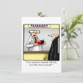 ユーモアおもしろいグリーティングカードを手に入れる (スタンド正面)