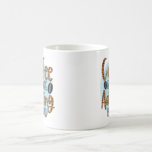 ユーモアおもしろいコーヒー引用文コーヒーマグ コーヒーマグカップ (中央)