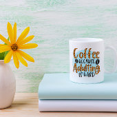 ユーモアおもしろいコーヒー引用文コーヒーマグ コーヒーマグカップ